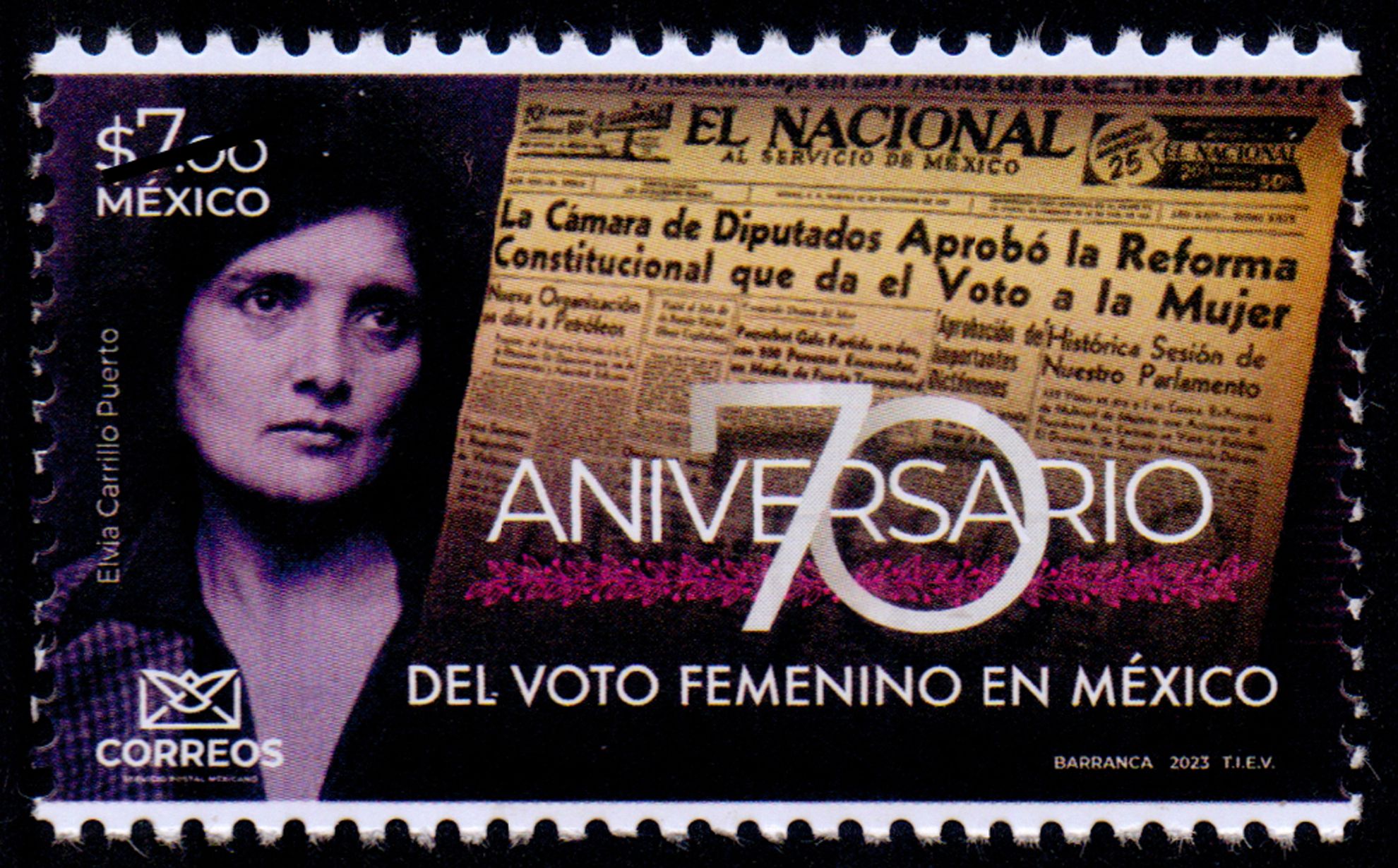 70 Años Del Voto Femenino En México Correosclic