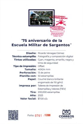 Imagen de 75 Aniversario de la Escuela Militar de Sargentos
