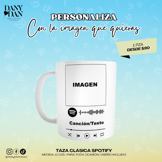 Imagen de TAZA CLÁSICA BLANCA PERSONALIZADA