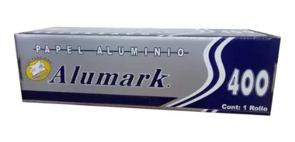 Imagen de Papel Aluminio Alumark Modelo 400 Delgado Calibre 11