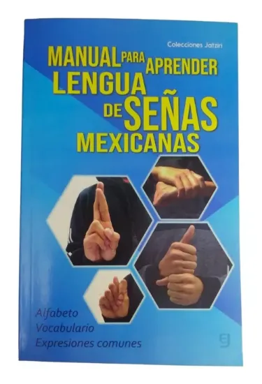 Imagen de Libro Económico Manual Para Aprender Lengua De Señas Mexicanas Básico 