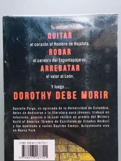 Imagen de Saga Dorothy Debe Morir (4 Libros) De Danielle Paige