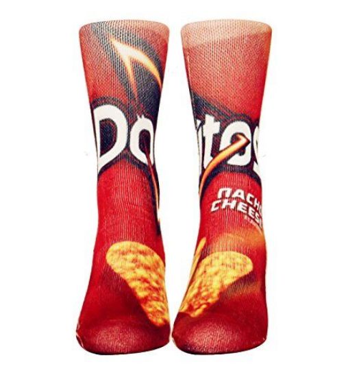 Imagen de Calcetines de Licra Doritos 3D: Estilo Divertido y Cómodo para Tu Atuendo