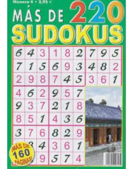 Imagen de Libro De Sudoku / Juegos Destreza Mental