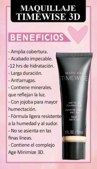 Imagen de Maquillaje Time Wise Mate Mary Kay