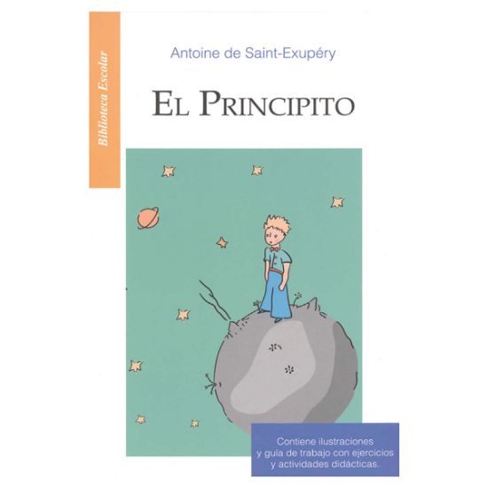 Imagen de El principito - Libro - Antoine de Saint Exupery - Biblioteca escolar EMU