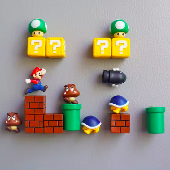 Imagen de Imanes de Mario Bros