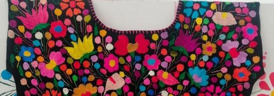 Imagen de Blusa Multicolor en telar de pedal