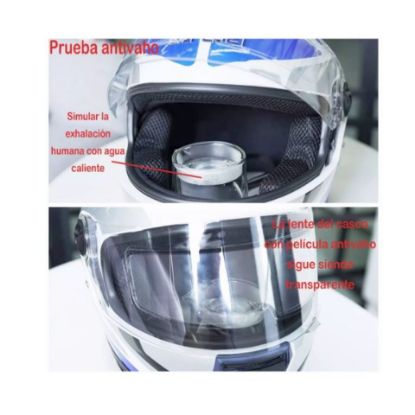 Imagen de Pinlock mica Visera antiniebla casco motocicleta SHOEI CWR-F CWRF-1 deporte moto auto carreras