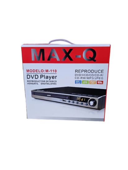 Imagen de Reproductor de DVD Max-Q Multirregión Con Usb y Control Remoto