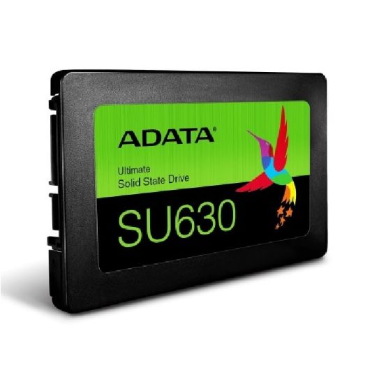 Imagen de UNIDAD DE ESTADO SOLIDO SSD ADATA SU630 960GB 2.5 SATA3 7MM LECT.520 ESCR.450MBS PC LAPTOP