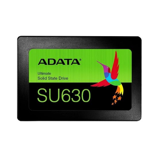 Imagen de UNIDAD DE ESTADO SOLIDO SSD ADATA SU630 960GB 2.5 SATA3 7MM LECT.520 ESCR.450MBS PC LAPTOP