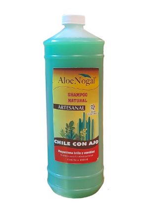 Imagen de Shampoo AloeNogal de chile con ajo. 1 litro