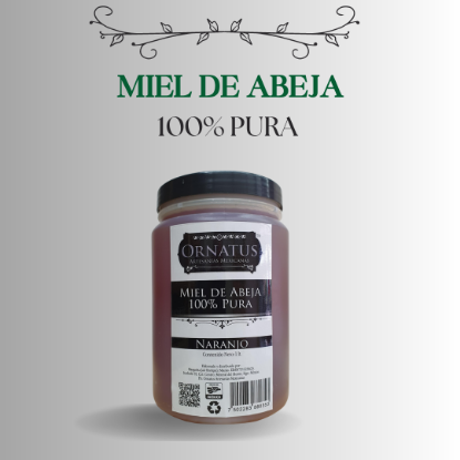 Imagen de Miel de abeja 100% pura producto mexicano grado alimenticio(mantequilla/multiflora/naranjo)*→ 1000 ml 1495 grs