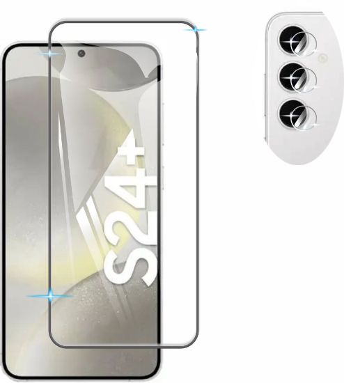 Imagen de Cristal Templado Para Samsung S24 Ultra S24+ + Mica Cámara