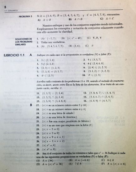 Imagen de Libro Álgebra, Raymond A. Barnett, Edit. McGraw Hill, Ed. 1ª