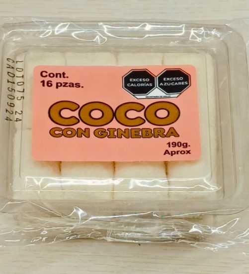 Imagen de Borrachitos gourmet de COCO CON GINEBRA