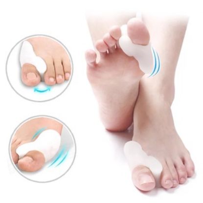 Imagen de Corrector De Gel De silicón para  juanetes De dedos cuidado De los pies 1 par