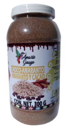 Imagen de AMARTE GUAYO CHOCO-AMARANTO BOTE PET 300GR