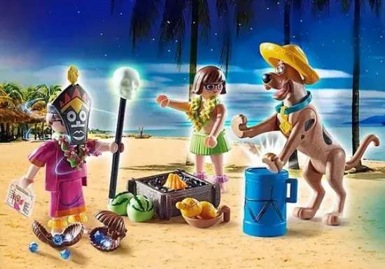 Imagen de Juego Playmobil Scooby-doo! Aventura Con Witch Doctor 46 Pc