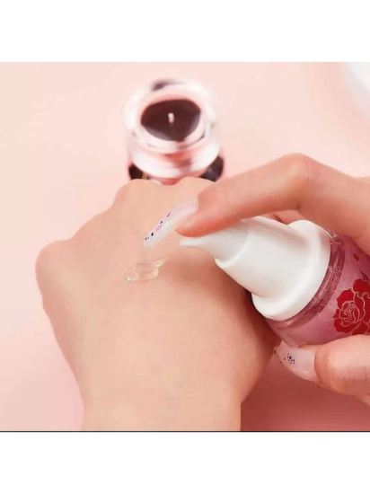 Imagen de Prebase de Maquillaje con Serum De Rosas la Mejor Opción-Oculta los Poros Larga Duración 