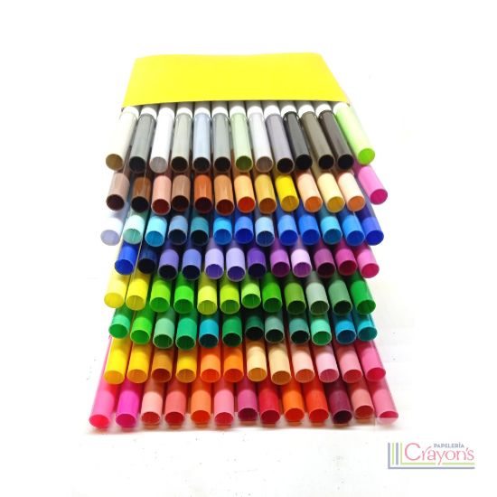 Imagen de Plumones Crayola Super tips 100 piezas + 20 Silly Scents
