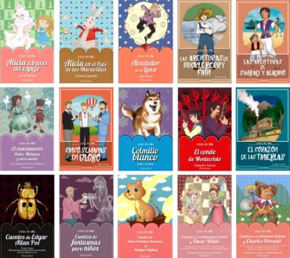 Imagen de Paquete 20 libros de lecturas infantiles Surtidos Primaria