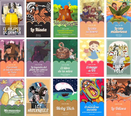 Imagen de 40 libros infantiles Surtidos lecturas Primaria