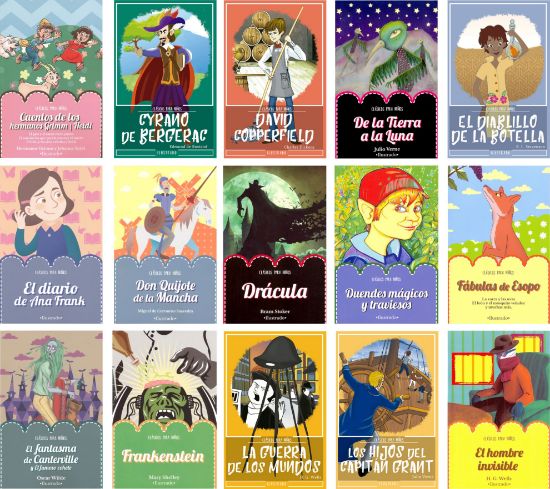 Imagen de 50 libros infantiles Surtidos colección lecturas Primaria