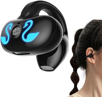 Imagen de Auricular con clip de oído no intrauditivo inalámbrico de conducción de aire Auriculares deportivos 
