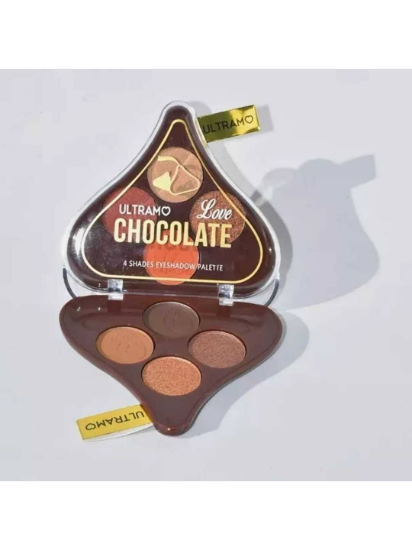 Imagen de Paquete de 3 PALETAS DE SOMBRAS Colección Especial Chocolate Pigmentación Perfecta