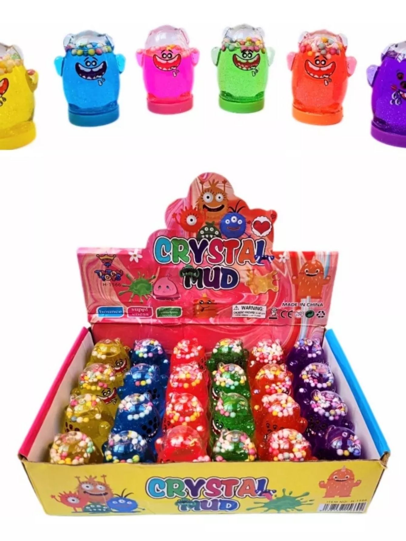 Correosclic Caja Slime Botes Individuales Piezas