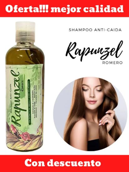 Imagen de Shampoo Artesanal Champú, Crecimiento Con Romero Rapunzel