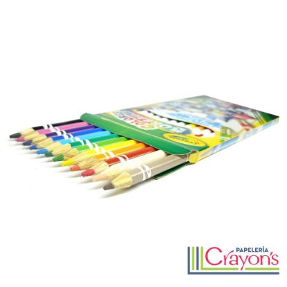 Imagen de Colores Crayola Borrables 12 piezas