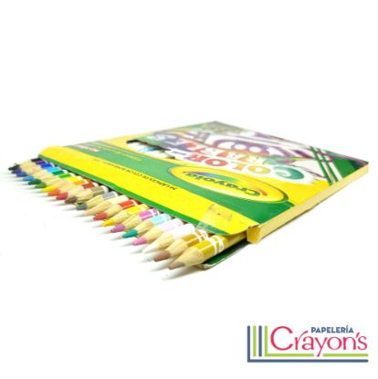 Imagen de Colores Crayola Borrales 20 piezas