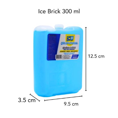 Imagen de Gel Refrigerante Ice Brick 300 Ml Paquete De 6 Piezas